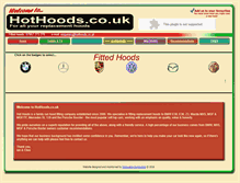 Tablet Screenshot of hothoods.co.uk